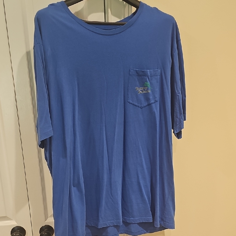 Tommy 3XLB Bahama Vibrant Blue Short Sleeve Tee